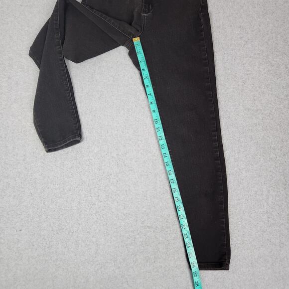 No Boundaries Jeans Womens Junior Size 3 Black 24" Waist - Picture 13 of 14